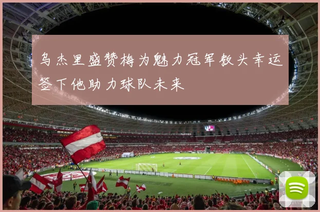 乌杰里盛赞梅为魅力冠军教头幸运签下他助力球队未来